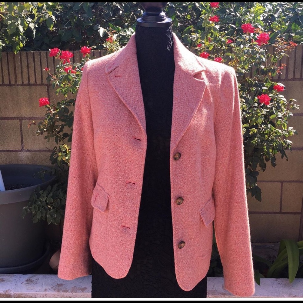 Talbots pink blazer